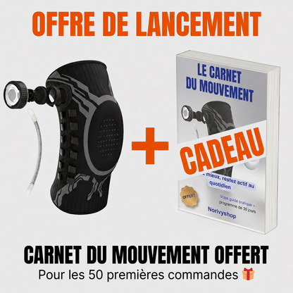 Genouillère Réglable à Molette — Maintien Sur-Mesure